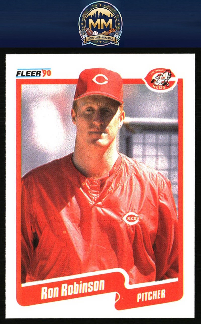 1990 Fleer Ron Robinson #431 Reds