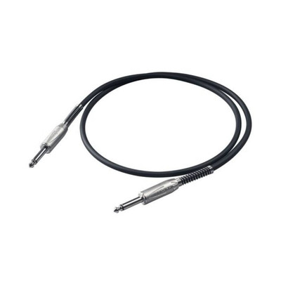 Bulk Jack Kabel Mono Ø 6,3 Proel 3 Meter Musikinstrumentenkabel Bananenbuchse