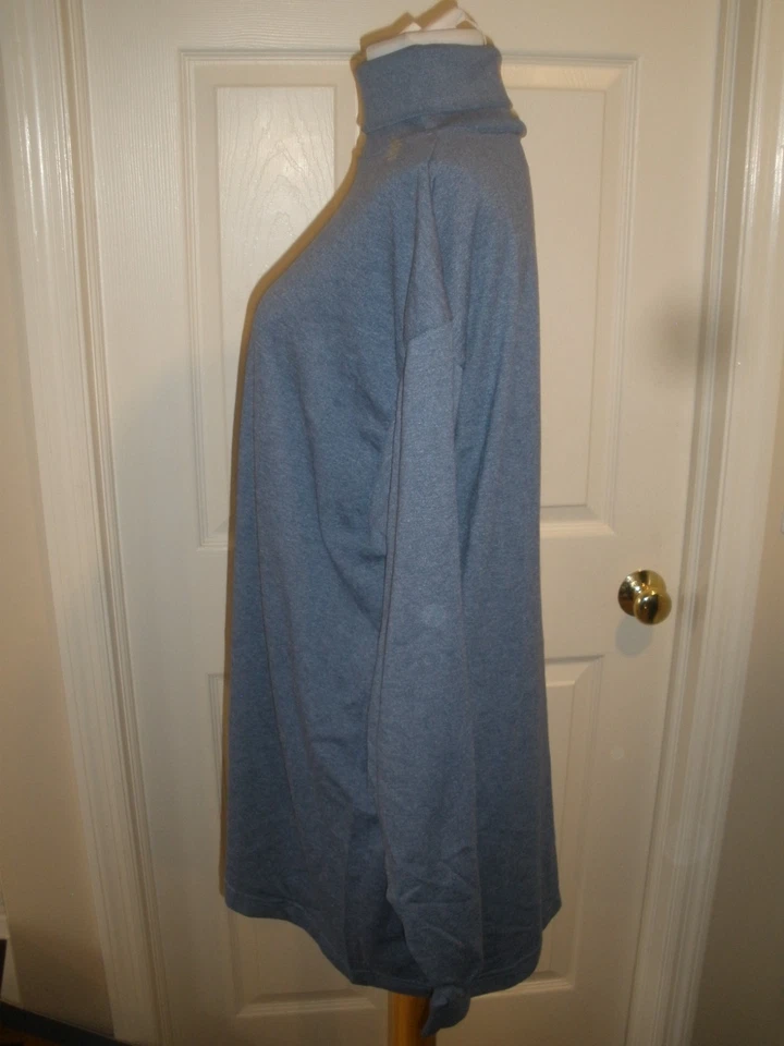 Vintage Novo Masculino Gola Alta Azul Edições Básicas G (3A) - Imagem 2 de 4