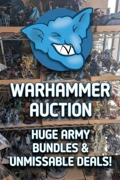 Warhammer Variety & Mixture Auctions - £1 Starts - FREE PAINT - Evening