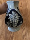 Vintage-Style German Relief Beer Stein Blue Ceramic AUS KRUELMSTEIN – Unmarked — photo 2