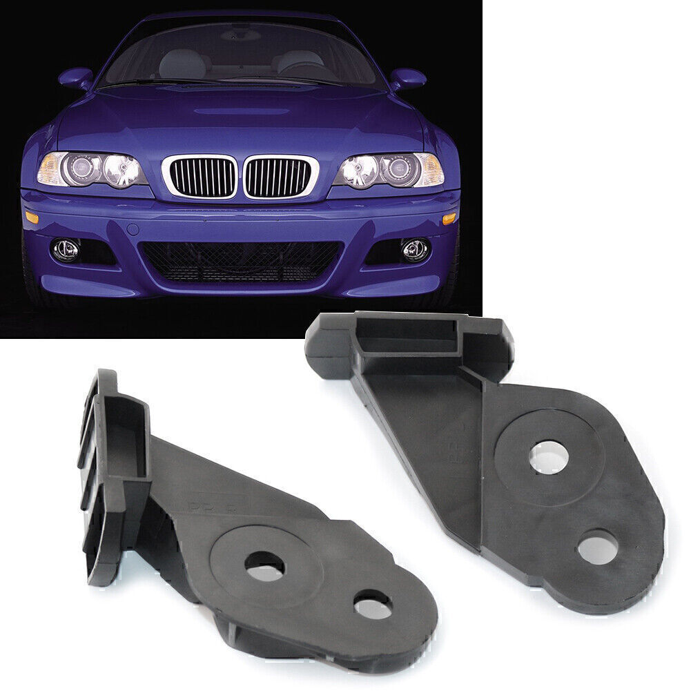 Front Bumper Cover Mount Supports for BMW 3 Series E46 1999-2006 Models