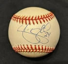 Shannon Stewart Blue Jays Twins Autographed OML Baseball, w/ AAA COA