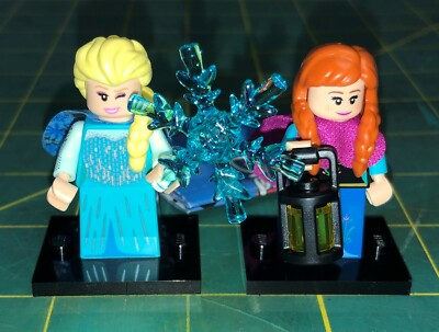 LEGO Disney Series 2 Minifigures 71024 Elsa AND Anna Both Figures SEALED Frozen