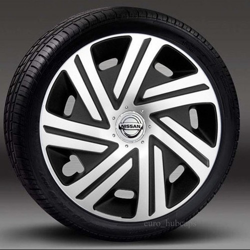 4x14" wheel trims, Hub Caps, Covers to fit Nissan Micra,Almera,Note