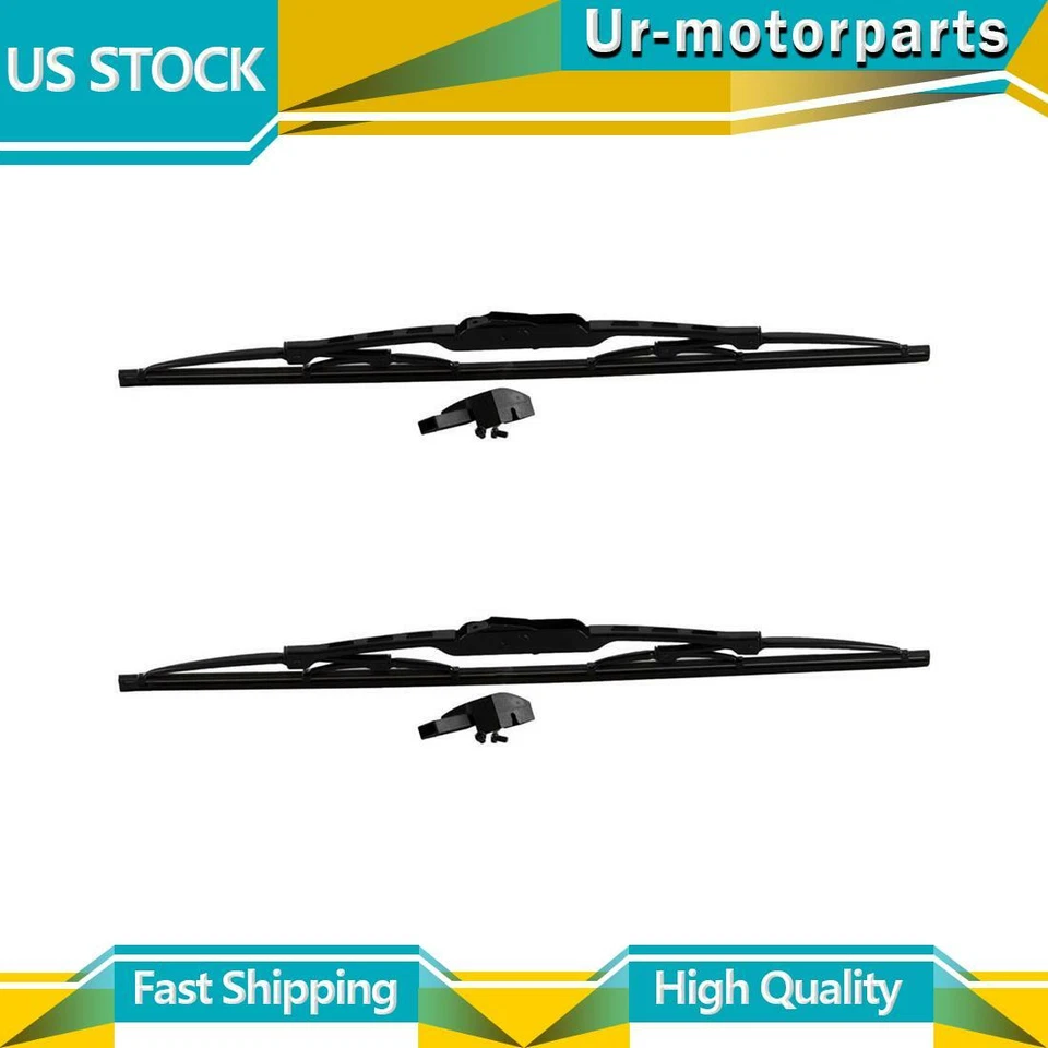 Juego de 2 pares de escobillas limpiaparabrisas delanteras Pronto para GMC C2500 1988-2000 Foto 2 de 2