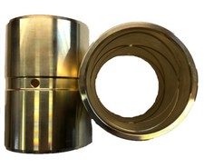 Bronzebuchse, Ma&szlig;e: 60/70x100mm, mit Schmiernut innen & au&szlig;en