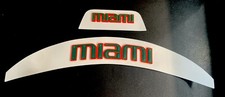 3D Bumpers - Miami Flex Set For a Full Size Football Helmet.