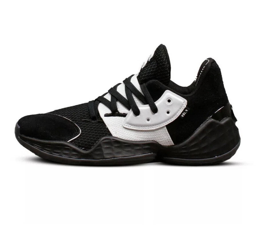 Adidas Harden Vol. 4 Shoes Black White Tuxedo FV5597 Men s Size 8