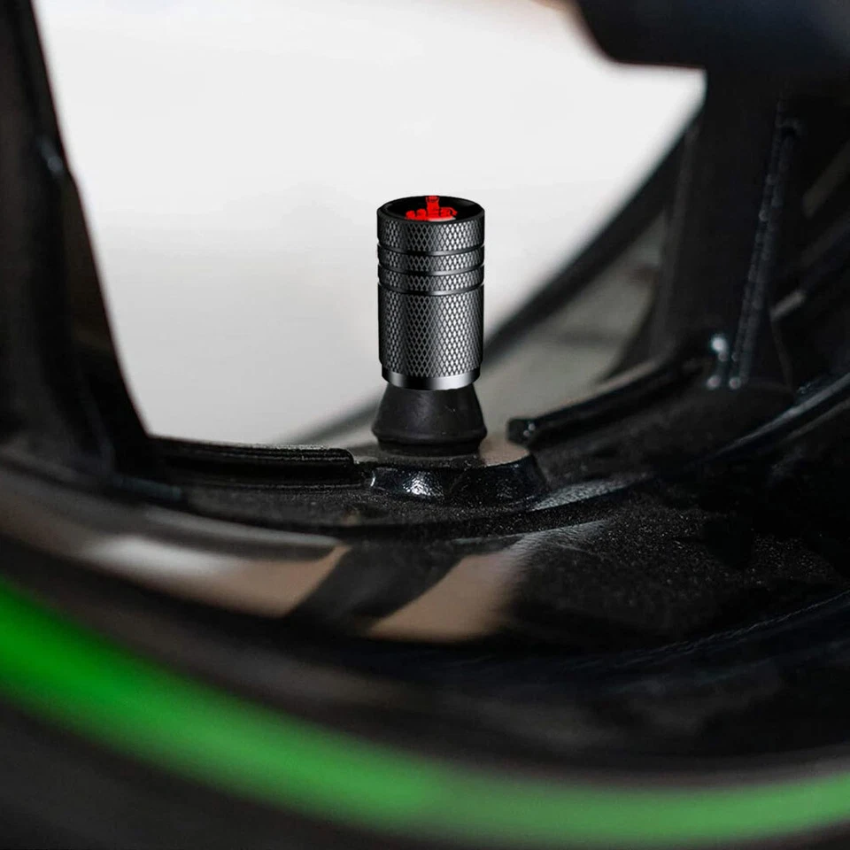 8 peças tampas de válvula de pneu de carro legal roda pneu haste de ar poeira acabamentos de estilo automático - Imagem 3 de 4