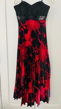 JS collections red ball gown size 4