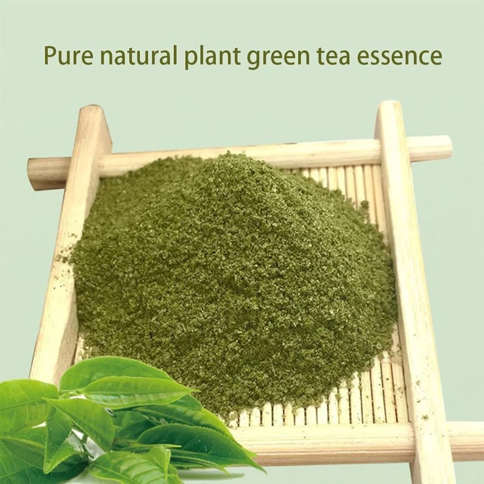 Vza Green Tea Mask 120g Herbal Cleansing Blackhead Acne Peel off Moisturizing - Image 3 of 4