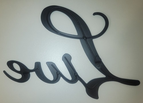 “Live, Love, Laugh” Metal Wall Art Black Laser Cut (Set of 3) - 6.5” H - Picture 5 of 11