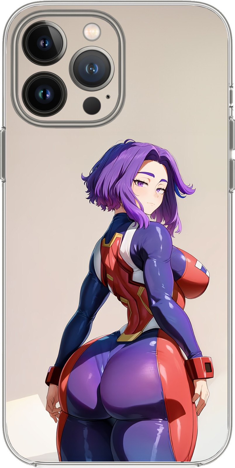 Lady Nagant Boku No Hero Evil Waifu Case Cover Silicone / Shockproof / MagSafe