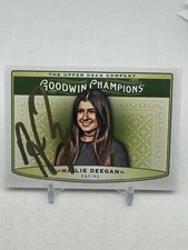 Hailie Deegan SIGNED 2019 Goodwin Champions Card #67 Female Racing Star