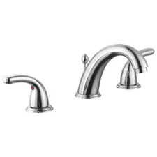 Glacier Bay Builders 8 in. Widespread 2-Handle High-Arc Bathroom Faucet Chrome