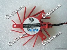 Nuova ventola di raffreddamento scheda grafica ATI HD5550 5570 5670 V4800 PLB05710S12HHH 2 pin