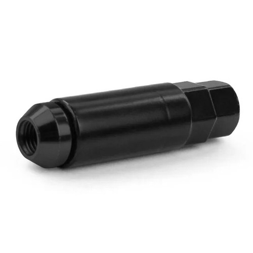20PCS M12x1.25 Black Open Ended Steel Wheel Racing Lug Nuts Kit For Nissan + Key - Picture 7 of 10
