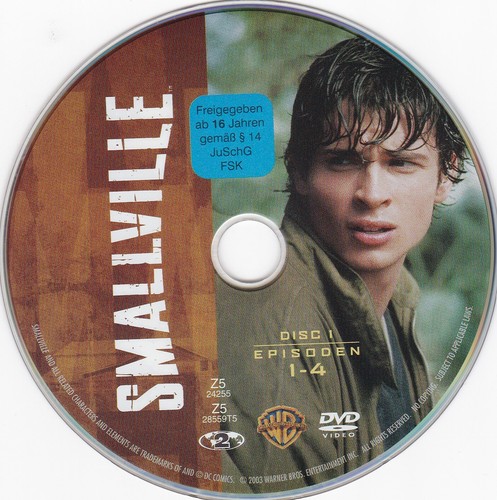 Individual Replacement Smallville Season 1 (DVD) Region 2 Disc Only of Choice - Picture 2 of 6