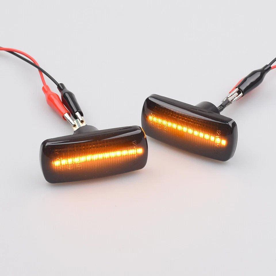 Luz de señalización lateral dinámica LED para Dodge Caliber Nitro 2007 2008 2009 2010-2011 Foto 2 de 4