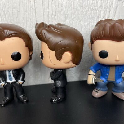 Funko Pop Supernatural Sam 93 Dean 94 FBI Undercover & Regular Lot