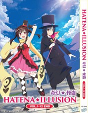 DVD ANIME~HATENA ☆ ILLUSION COMPLETE TV SERIES VOL.1-12 END [ENGLISH DUBBED]