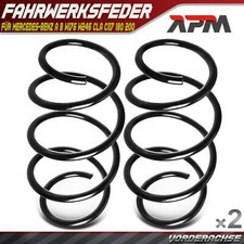 2x Federn Fahrwerksfeder Vorne für Mercedes-Benz A B W176 W246 CLA C117 180 200