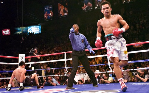MANNY PACQUIAO vs. JUAN MANUEL MARQUEZ (2) Original HBO Boxen Poster AUKT - Bild 20 von 20