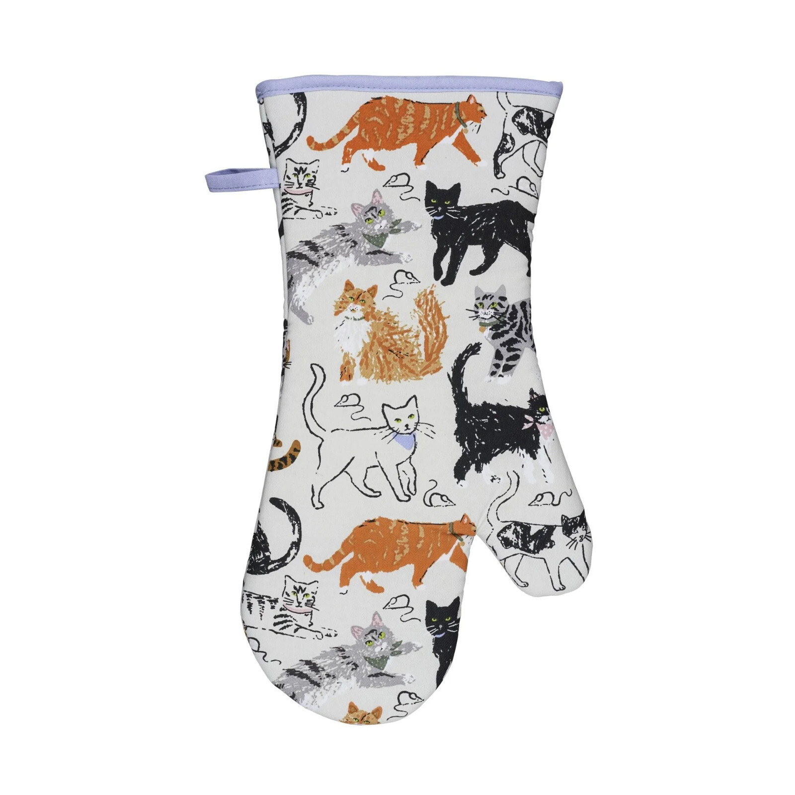 FELINE FRIENDS GAUNTLET cat oven glove CATS oven mitt one hand ovenglove kitten