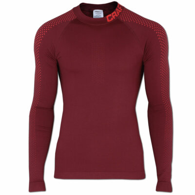 Craft Herren Warm Intensity Skiunterwäsche Langarm Funktionsunterwäsche rio rot
