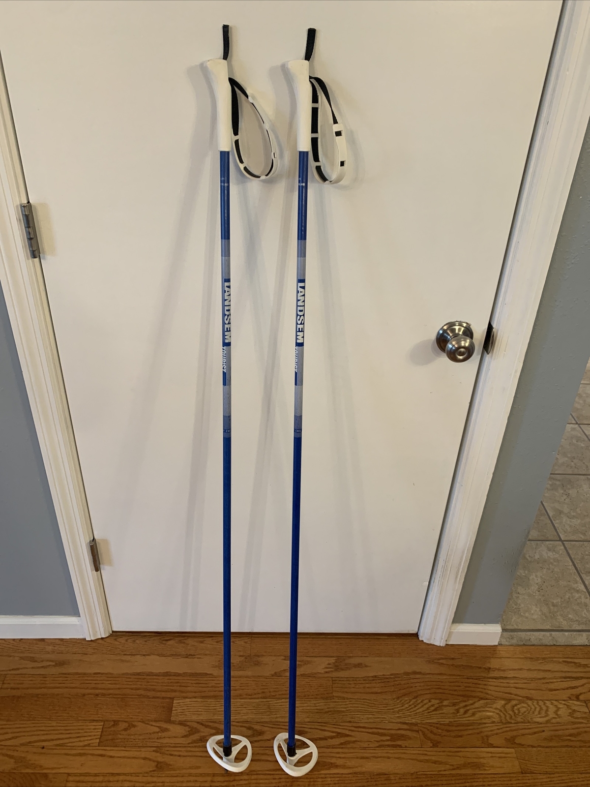 Vintage Exel Landsem Crosscountry Ski Poles 140cm 55 Inches. Made In