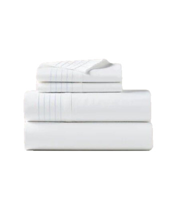 $360 NEW RALPH LAUREN HOME QUEEN FLAT SHEET + STD PILLOWCASE SET 624TC HYACINTH