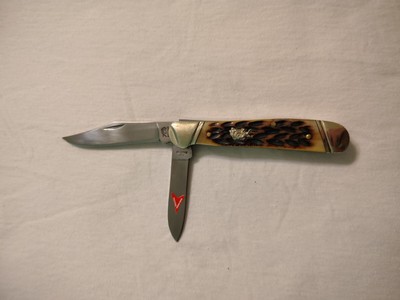 Bull Dog 440 Pocket Knife New 
