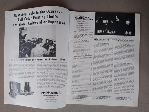 The Ozarks Mountaineer Magazine Dec 1967 Vol 15 #11 Living Off the Land - Picture 2 of 10