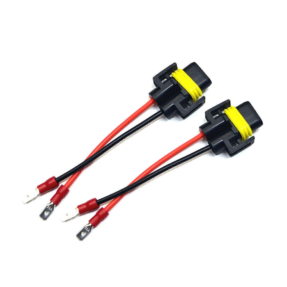 Conversion Wire H11 To H11B Two Harness HeadLight Pigtail LED Halogen