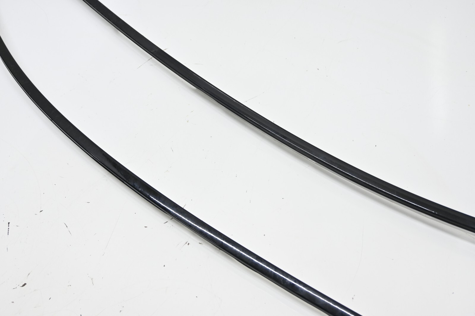 ⭐ 14-20 Maserati Ghibli Left & Right Roof Window Door Molding Chrome Set Oem