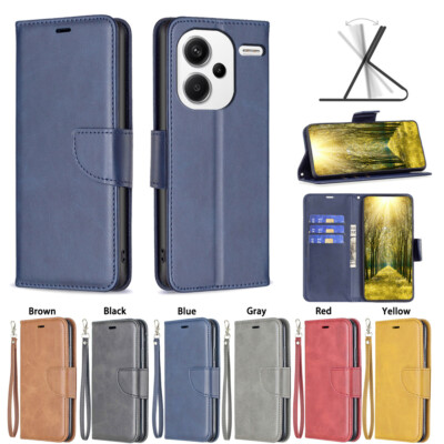 For Redmi and Xiaomi ''All'' Series Magnetic Leather Flip Stand Card Wallet Case