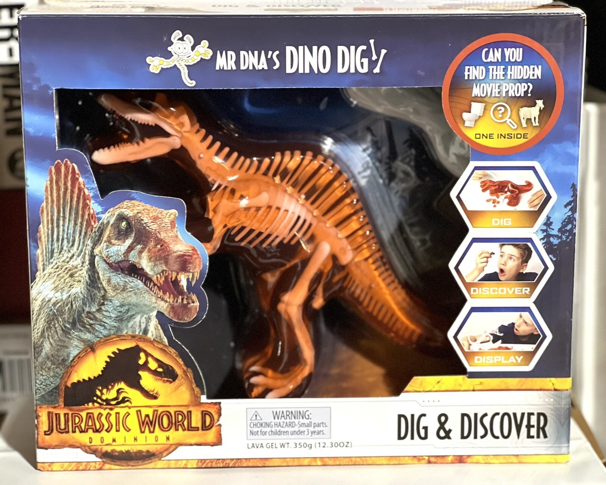 Jurassic World Dominion Mr DNA's Dino Dig Exclusive Spinosaurus