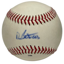Dellin Betances Early HS Signed Auto Rawlings ROML Specs Baseball JSA COA