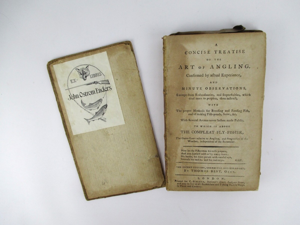 A Concise Treatise on the Art of Angling by Thomas Best SECOND EDITION 1789  | eBay UK