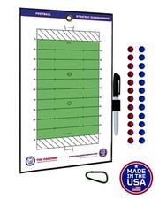 Premium Coacher Magnetic Football Coaching Clipboard  Coach Board  Gift Gear