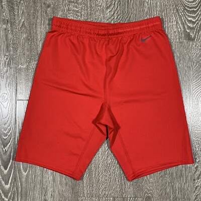 NIKE Pro Elite Training Shorts Tights (331033-657) RED, XL, USA Made