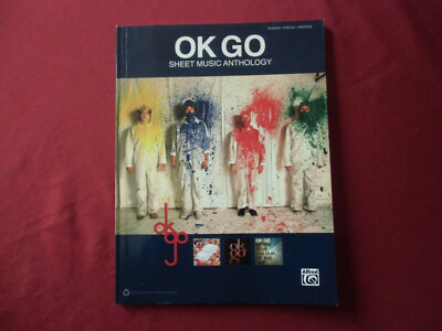 OK GO - Sheet Music Anthology . Songbook Notenbuch Piano Vocal Guitar PVG