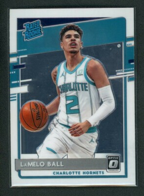 2020-21 LAMELO BALL PANINI DONRUSS OPTIC RATED ROOKIE RC