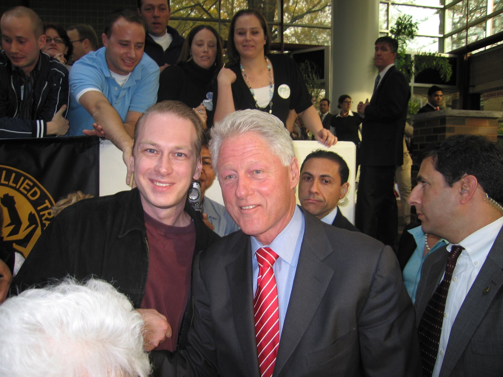 PRESIDENT BILL CLINTON & HILLARY CLINTON SIGNED AUTOGRAPHED COLOR PHOTO ...