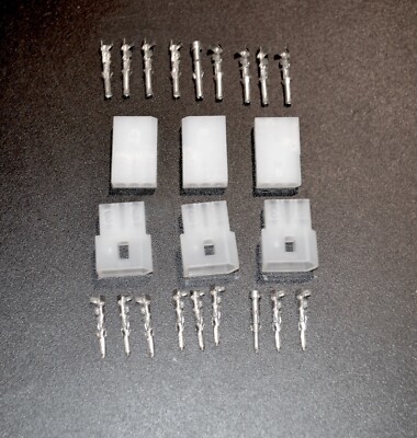 MOLEX .062'' 3 Conductor or Pin Free Hanging Set with Terminals. Pkg of 3 Sets