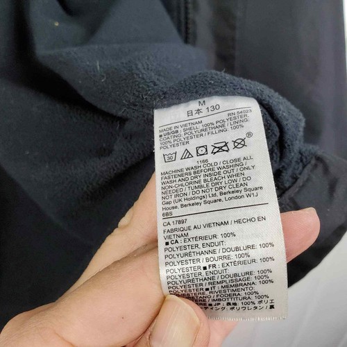 Gap Kids Unisex Black Hooded Lightweight Microfleece Lined Jacket Size Medium - Picture 11 of 13