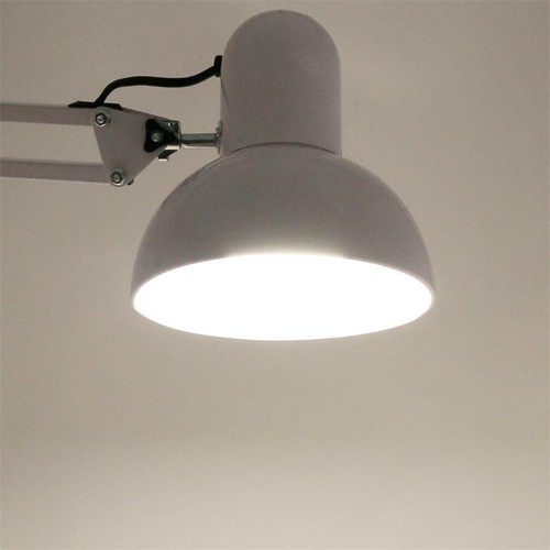 große Schreibtischleuchte DEON, ohne/mit E27 LED Birne, Lese-Lampe-Leuchte 230V - Bild 3 von 12