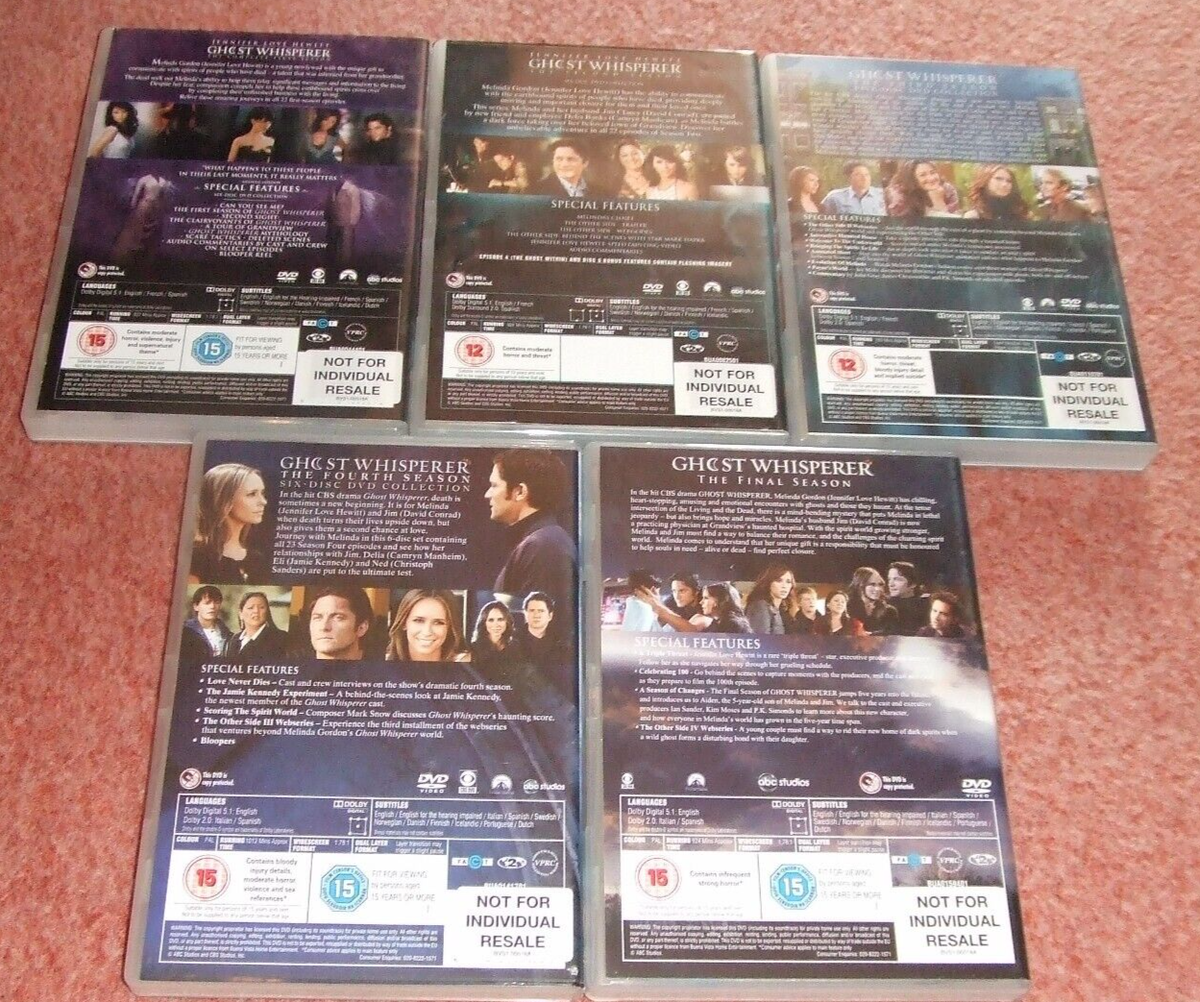 Ghost Whisperer - The Complete Seasons 1-5 DVD Set, Jennifer Love