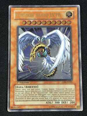 YUGIOH WINGED KURIBOH LV10 CRV-IT005 1ST ULTIMATE MP ITALIAN
